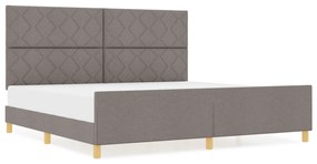 vidaXL Κρεβάτι Ταπείνωση 200x200 εκ Υφασμάτινο