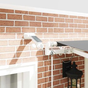 vidaXL Σκελετός Τέντας Λευκό 3 x 2,5 μ Αλουμίνιο