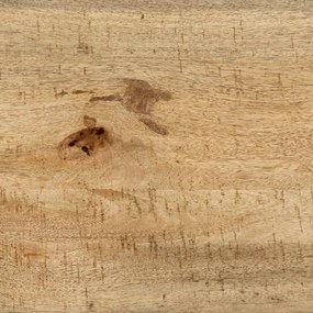 Τραπέζι Κονσόλα 110x30x75 εκ. από Μασίφ Ακατέργαστο Ξύλο Μάνγκο - Καφέ