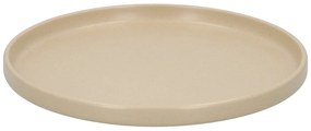 Πιάτο Δείπνου Stoneware Φ26.5cm Μπεζ