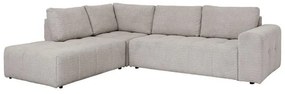 Γωνιακός Καναπές Carmen Fylliana Αριστερή Γωνία Silver 304x242x89 εκ. 304x242x89 εκ.