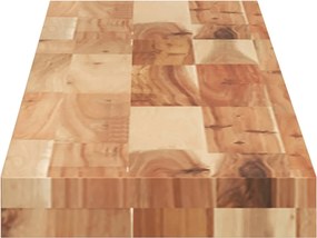 vidaXL Ράφι Κρεμαστό 120x20x4 εκ. Φινίρισμα Λαδιού Μασίφ Ακακία