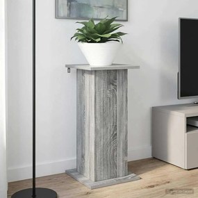 vidaXL Βάση φυτών 2 τεμ. Γκρι Sonoma 30,5 x 30 x 60,5 εκ