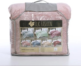 Κουβερτοπάπλωμα Υπέρδιπλο (220x240) Silk Fashion Solid Old Rose
