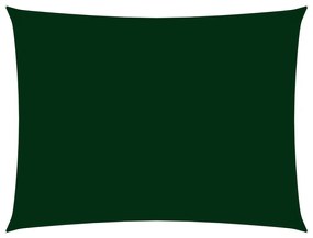 vidaXL Πανί Σκίασης Ορθογώνιο Σκούρο Πράσινο 6 x 7 μ από Ύφασμα Oxford
