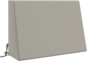 vidaXL Μαξιλάρι πλάτης SOEST 100% Πολυεστέρας Γκρι 60 x 20 x 40 cm