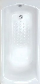 Sanitec Rosa 552 - Παραλληλόγραμμη Μπανιέρα 170x70 εκ - Χωρίς, Air Blower, Χωρίς, Χωρίς