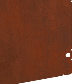 vidaXL Περιγράμματα γκαζόν 30 pcs 103 x 0,05 x 22 εκ Σκ rusty