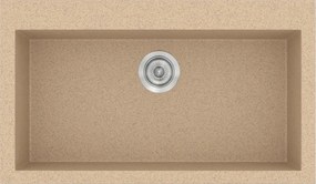 Sanitec Classic 333 (79×50) - Γρανιτένιος νεροχύτης - Granite BEIGE