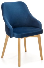 TOLEDO 2 chair, color: honey oak / MONOLITH 77 DIOMMI V-PL-N-TOLEDO_2-D.MIODOWY-MONOLITH77