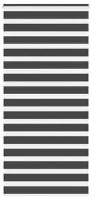 vidaXL Ζέβρα τυφλή Μαύρο Πλάτος υφάσματος 100,9 εκ. Πολυεστέρας