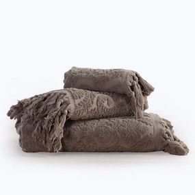 Πετσέτα Ashley Beige Nef-Nef Προσώπου 50x90cm 100% Cotton
