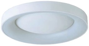 Φωτιστικό Οροφής - Πλαφονιέρα 77-8155 Led Smart 60cm Amaya White Homelighting Aluminum,Acrylic