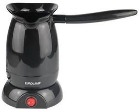 Eurolamp Ηλεκτρικό Μπρίκι 800w Πλαστικό 600ml Μαύρο 300-70009