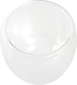 Σετ ποτηριών DKD Home Decor Διαφανές Κρυστάλλινο Βοροπυριτικό γυαλί 250 ml