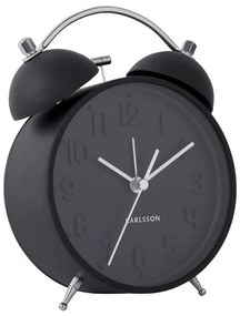 Επιτραπέζιο Ρολόι - Ξυπνητήρι KA5784BK Iconic Black Karlsson Μέταλλο