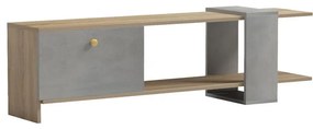 Standi TV stand in sonoma-grey cement color 120x25x36.8cm 120x25x36.8 εκ.