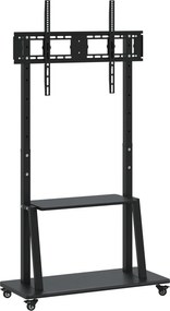 vidaXL Βάση Τηλεόρασης με Τροχούς 32-90Ιν. Max VESA 800x600χιλ. 100κ.