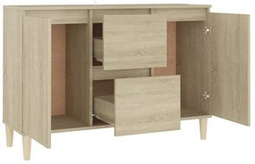 vidaXL Μπουφές Sonoma δρυς 101 x 35 x 70 εκ. Επεξεργασμένο Ξύλο