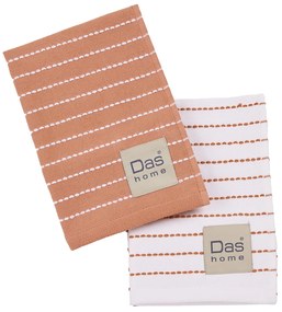Ποτηρόπανα (Σετ 2τμχ) Das Home Kitchen 0826