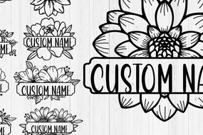 Intra απο ξύλο plywood  Χρώμα wenge 3mm-4mm πάχος - Πακέτο σημάτων λουλουδιών - Προσαρμοσμένο Laser C Δίασταση 30x20 cm INTRAFABR-88300486