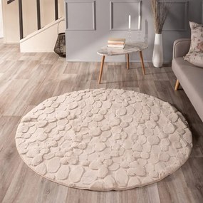 Γούνινο Χαλί Alley 01 Ροτόντα της Teoran Διάσταση: Χαλί Alley 01 Ροτόντα - Ροτόντα Φ160 cm