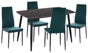 ΣΕΤ ΤΡΑΠΕΖΑΡΙΑΣ 5ΤΜΧ RAVEN HM21265.02 ΚΕΡΑΜΙΚΟ TOP ΜΑΥΡΟ ΜΑΡΜΑΡΟ--ΒΕΛΟΥΔΟ ΚΥΠΑΡΙΣΣΙ