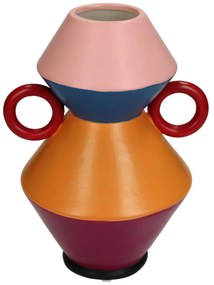 Βάζο ArteLibre Πολύχρωμο Πορσελάνη 15.7x13.8x21.3cm-05153597