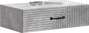 vidaXL Τραπεζάκι Τοίχου 59 x 34,5 x 17 εκ. Επεξεργασμένο Ξύλο