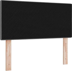 vidaXL LED κεφαλάρι με φώτα λωρίδας LED Σκούρο Γκρι 80 cm Πολυεστέρας