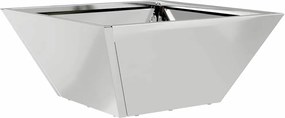 vidaXL Γλάστρα Κήπου 5 pcs Ασημί 35 x 35 x 15 εκ.