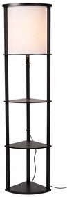 Φωτιστικό Επιδαπέδιο Lucide 44798-81-30 MENNO Μαύρο Ματ (Black Mat)|Μπεζ/Κρεμ (Beige/Creme)