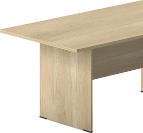 Τραπέζι συνεδριάσεων Amazon pakoworld σε oak απόχρωση 200x100x75εκ