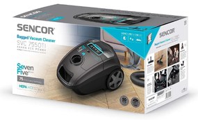 Ηλεκτρική Σκούπα 4A ECO Power με Σακούλα HEPA H13 Sencor SVC 7550TI