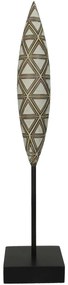 Διακοσμητικό ArteLibre Tribal Καφέ Polyresin 10X10X45cm-05152990