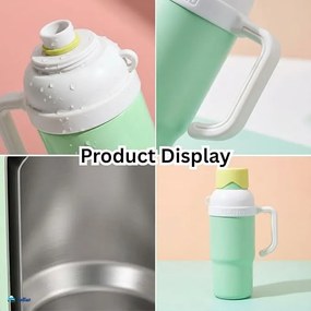 Φορητό παγούρι-θερμός - 750ml - 413326 - Purple