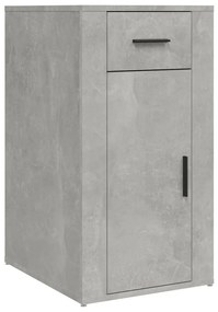 vidaXL Ντουλάπι Γραφείου Γκρι Σκυροδ. 40x49x75 εκ. Επεξεργασμένο Ξύλο
