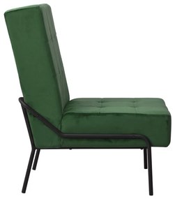 Καρέκλα Χαλάρωσης 65 x 79 x 87 Σκούρο Πράσινο Βελούδινη - Πράσινο