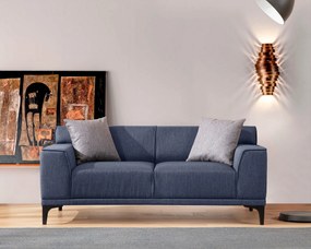 2-Seat Sofa Petra 2 - Blue Blue