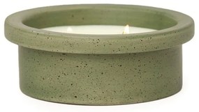 Κερί Σόγιας Αρωματικό Folia Σε Κεραμικό Γλαστράκι Thyme And Olive Leaf 141gr 12x5cm Emerald Paddywax Κερί Σόγιας