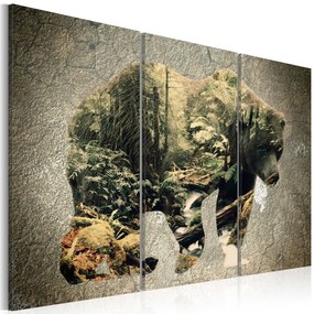 Πίνακας - The Bear in the Forest 60x40