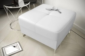 Πουφ Gelito plus LTHR -Leuko-70 x 70 x45