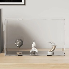 vidaXL Κουτί Βιτρίνας Διαφανές Ακρυλικό 31x17x19 εκ.