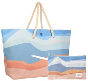 Τσάντα Θαλάσσης (63x20x36) & Νεσεσέρ Estia Save The Aegean Serene Shores 00-30438