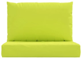 Μαξιλάρια Παλέτας 2 τεμ. Αν. Πράσινο από Ύφασμα Oxford - Πράσινο