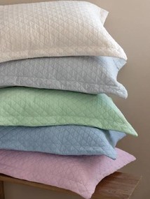 Μαξιλαροθήκη Διακοσμητική Κρεβατιού Oxford Microfiber 48x48εκ. Jenn Pink Palamaiki