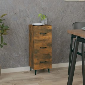vidaXL Ντουλάπι Καπνιστή Δρυς 34,5 x 34 x 90 εκ. Επεξεργασμένο Ξύλο