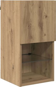 vidaXL Τοίχου ντουλάπες τηλεόρασης 2 pcs Artisan Oak