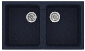 Sanitec Classic 334 Granite Blue Ένθετος Νεροχύτης