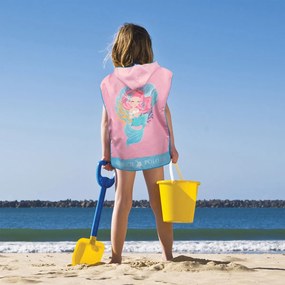 Παιδικό Πόντσο Microfiber (50x115) 2 Όψεων Greenwich Polo Club Junior 4041